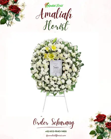 Krans Bunga Duka Dawuhan Kidul
